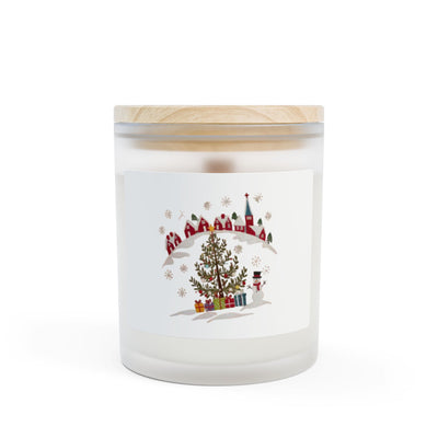 Frosted Glass Candle, 11oz
