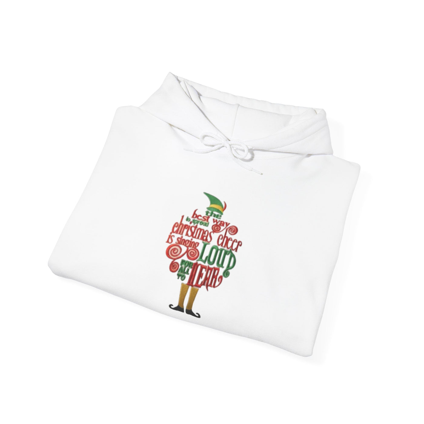 Christmas Grinch-Inspired Hoodie - "Merry Grinchmas" Holiday Graphic Sweatshirt
