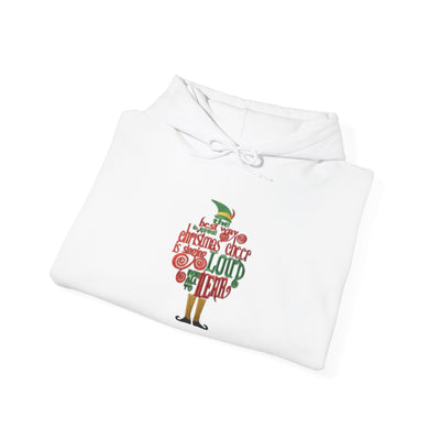 Christmas Grinch-Inspired Hoodie - "Merry Grinchmas" Holiday Graphic Sweatshirt