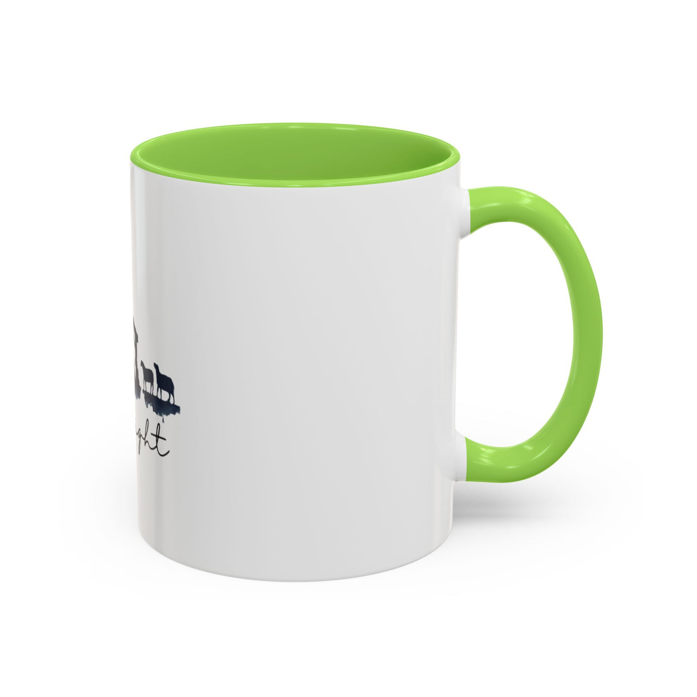 Holy Night Nativity Mug — Christmas Coffee Cup (11oz/15oz)