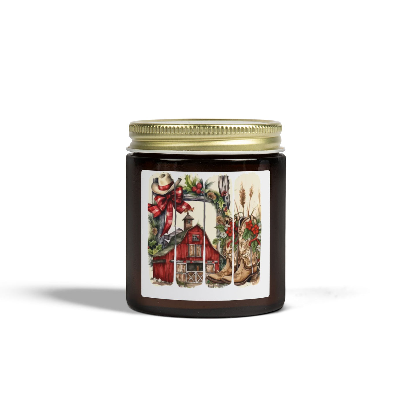 Christmas Barn Coconut Apricot Scented Candle (4oz/9oz)