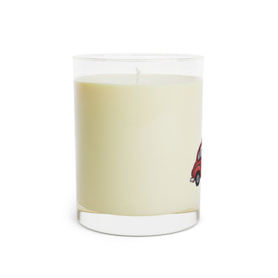 11oz Scented Candle with Cute Car Illustration – Cozy Home Fragrance