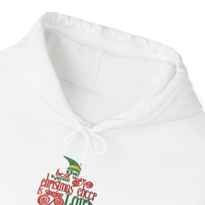 Christmas Grinch-Inspired Hoodie - "Merry Grinchmas" Holiday Graphic Sweatshirt