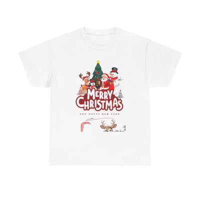 Christmas T-Shirt — Cute Cartoon Merry Christmas Holiday Tee