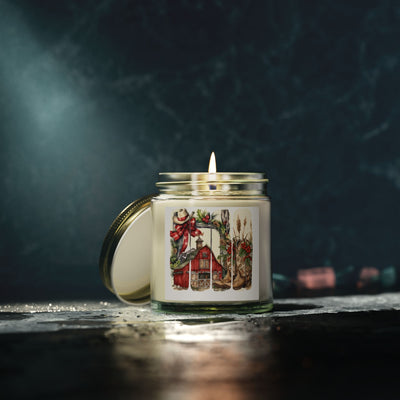 Christmas Barn Coconut Apricot Scented Candle (4oz/9oz)