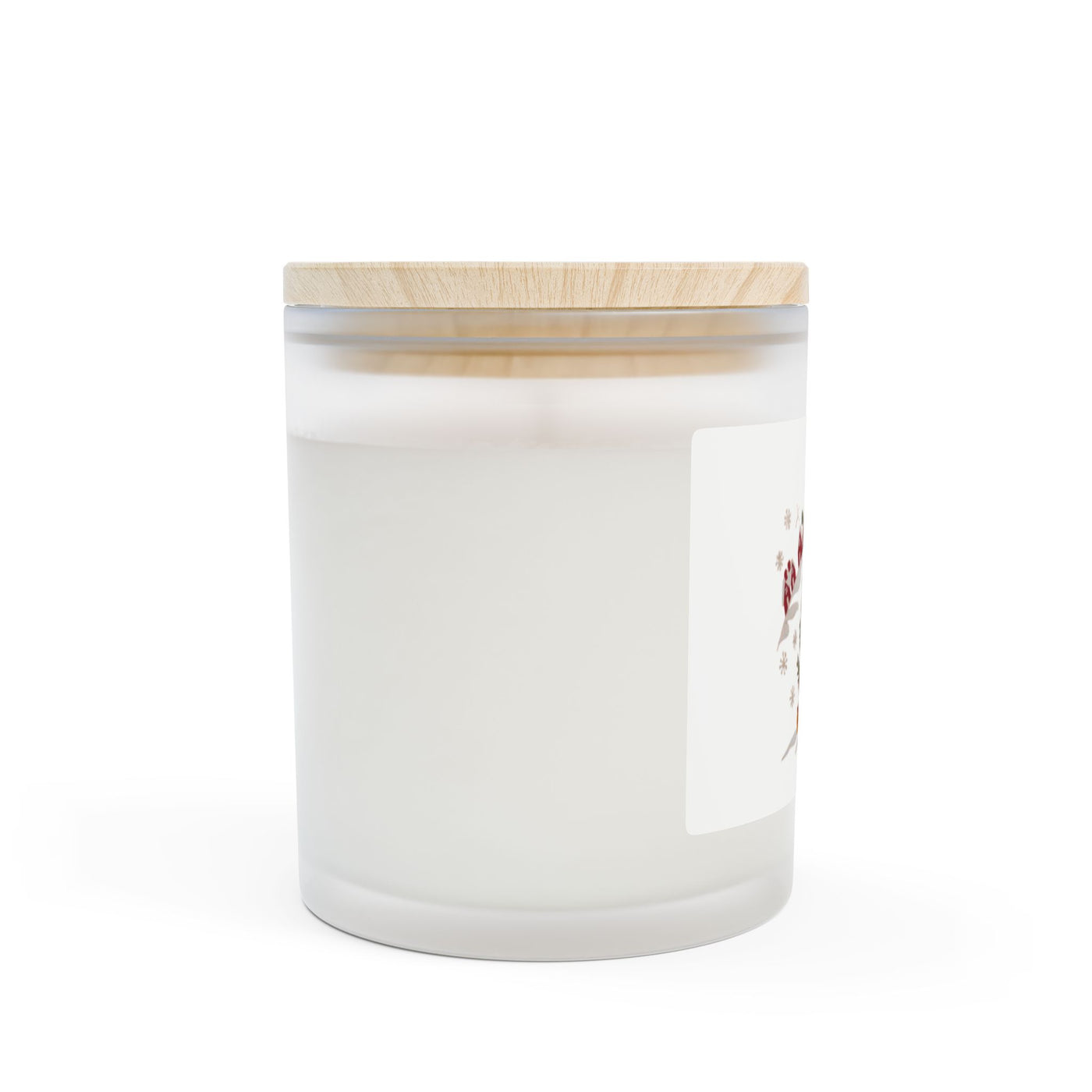 Frosted Glass Candle, 11oz